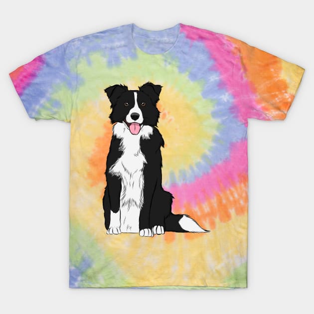 Border Collie T-Shirt by rmcbuckeye